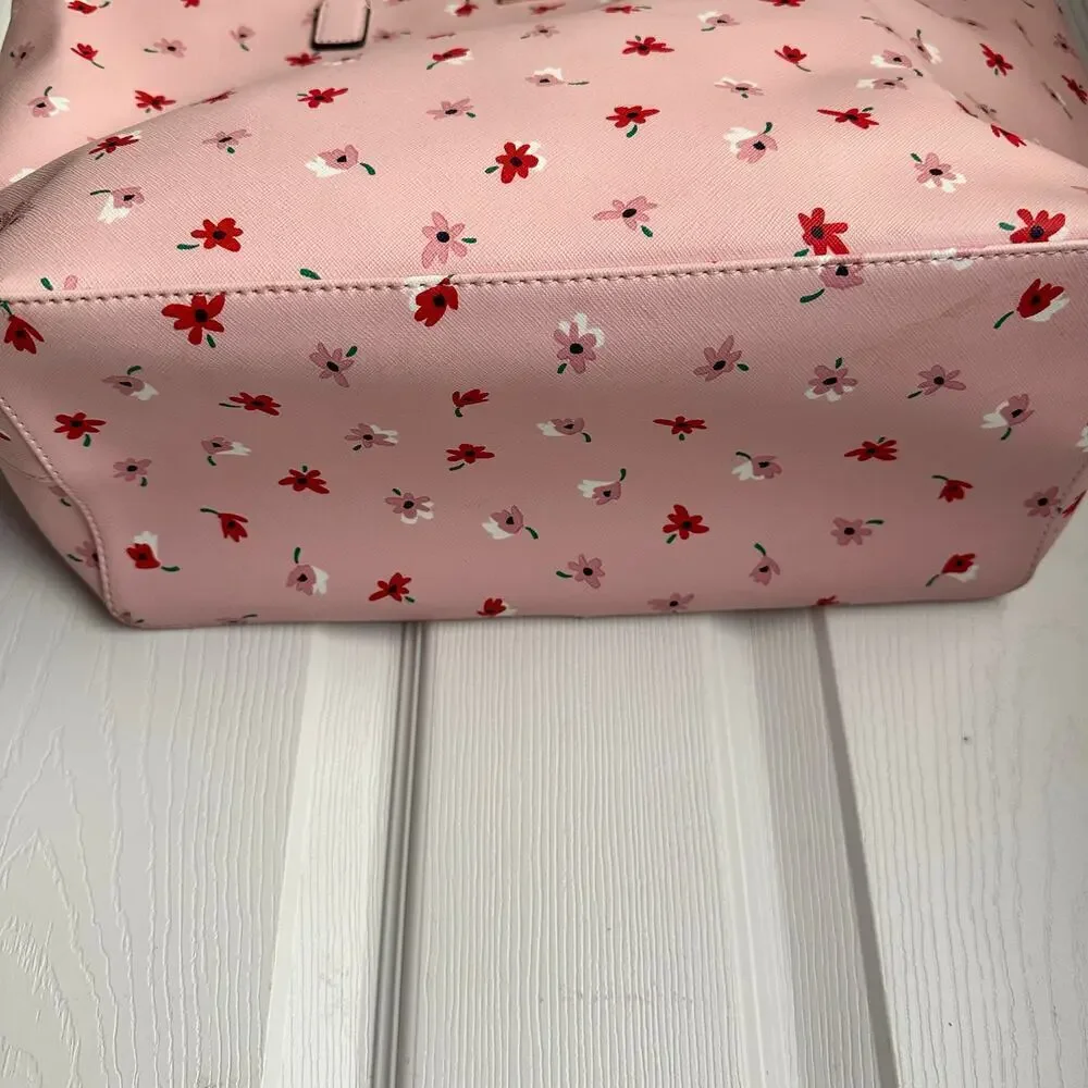 Kate Spade Shore Street Ditsy Buds Margareta Cute Spring Floral Pink